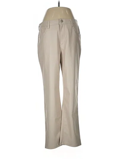 Pre-owned Kensie Khaki Pant In Brown