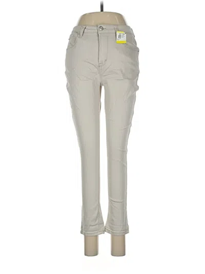 Pre-owned Kensie Khaki Pant In Gray