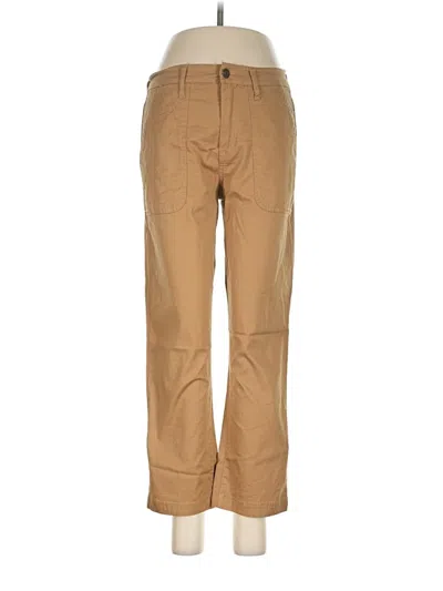 Pre-owned Kensie Khaki Pant In Tan