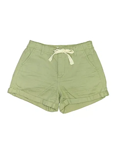 Pre-owned Kensie Khaki Shorts In Green