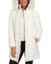 Kensie Medium Down Jacket In White