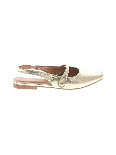 Pre-owned Kensie Mule/clog In Gold