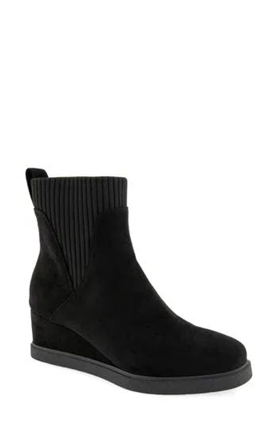Kensie Nina Wedge Bootie In Animal Print