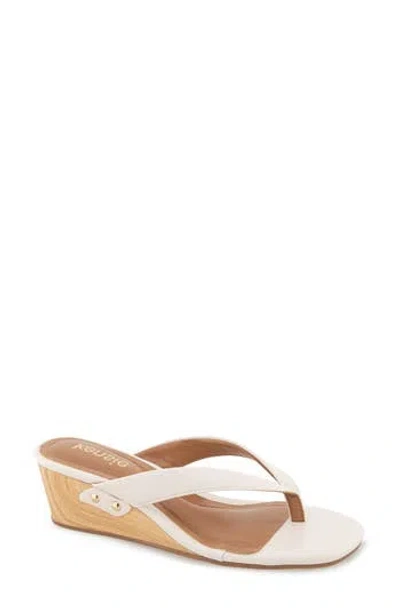 Kensie Nolita Wedge Sandal In Brown