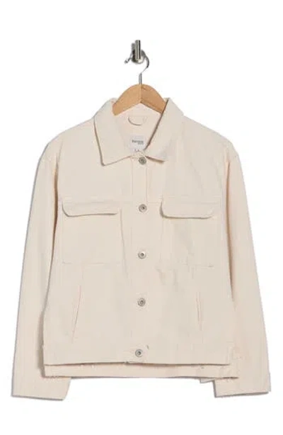 Kensie Oversize Button Front Jacket In Neutral