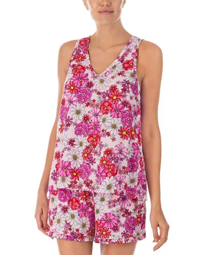Kensie Pajama Tank In Pink