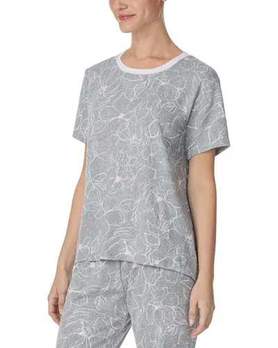 Kensie Pajama Top In Grey
