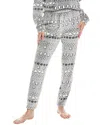 Kensie Plush Jogger In Grey