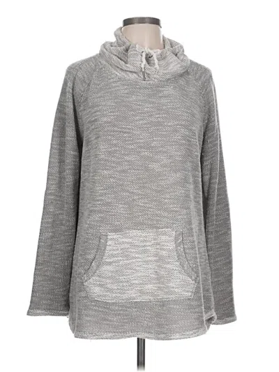 Pre-owned Kensie Pullover Sweater In Gray