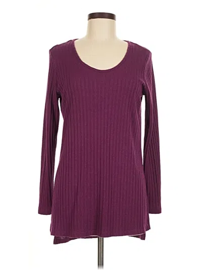 Pre-owned Kensie Pullover Sweater In Purple