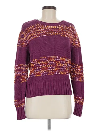 Pre-owned Kensie Pullover Sweater In Purple