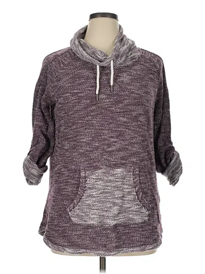 Pre-owned Kensie Pullover Sweater In Purple