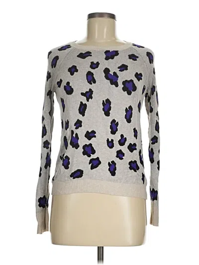 Pre-owned Kensie Pullover Sweater In Silver