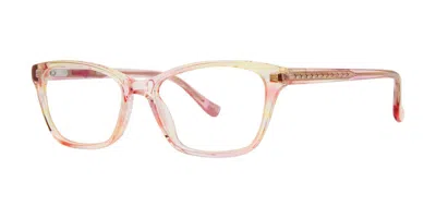 Kensie Rebellious Men's Glasses, Yellow, Size 49