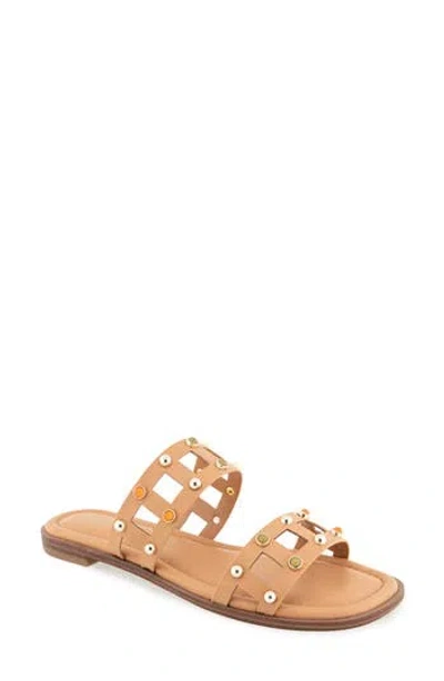 Kensie Rosaly Sandal In Brown