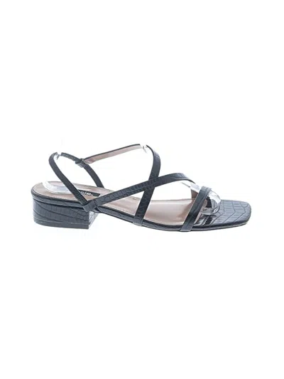 Pre-owned Kensie Sandals In Black