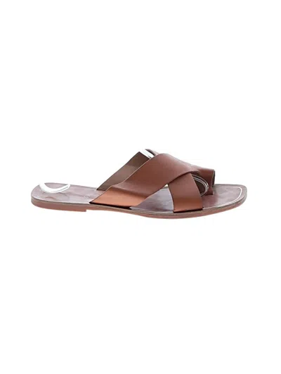 Pre-owned Kensie Sandals In Brown