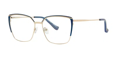 Kensie Selfless Navy Occhiali Da Vista Blu Per Donna (solo Montatura) In Yellow