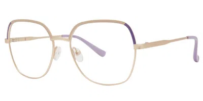 Kensie Shade Nude Occhiali Da Vista Purple Per Uomo (solo Montatura) In Gold