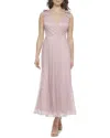 Kensie Shimmer Knit Maxi Dress