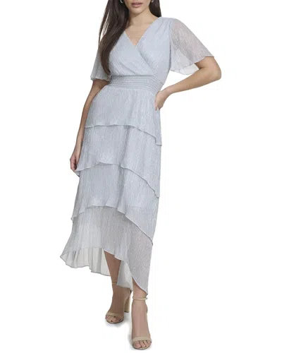 KENSIE KENSIE SHIMMER KNIT MIDI DRESS