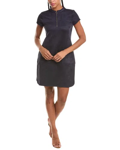 Kensie Shirt Dress In Navy