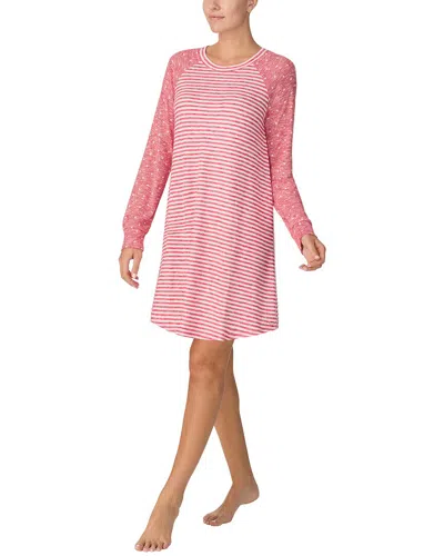 Kensie Short Sleep Shirt In Red