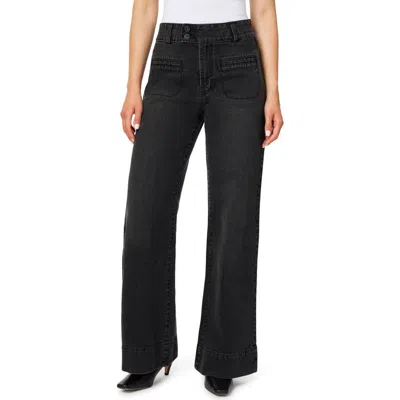Kensie Skylar Ultra High Rise Jeans In Black