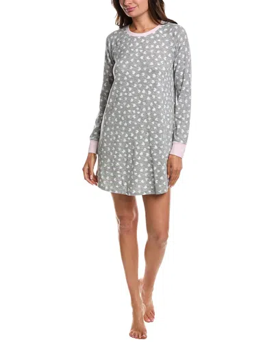 Kensie Sleep Blouse In Grey
