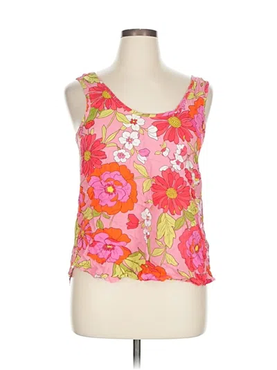 Pre-owned Kensie Sleeveless Blouse In Pink