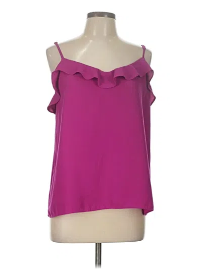 Pre-owned Kensie Sleeveless Blouse In Purple