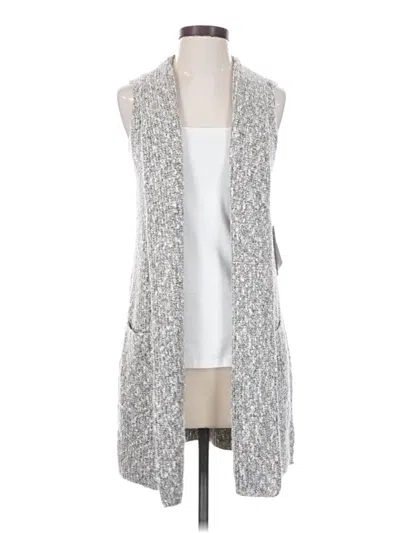 Pre-owned Kensie Sweater Vest In Gray