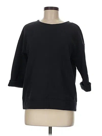 Pre-owned Kensie Sweatshirt In Black