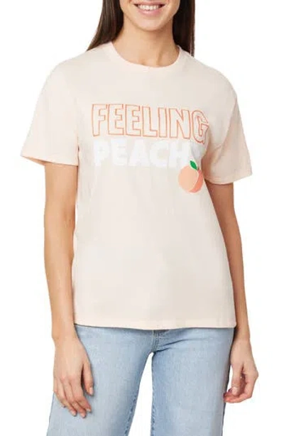 Kensie The Boyfriend Graphic T-shirt In Neutral