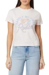 Kensie The Skimming Graphic T-shirt In White