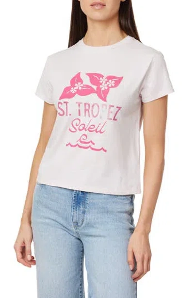 Kensie The Skimming Graphic T-shirt In White