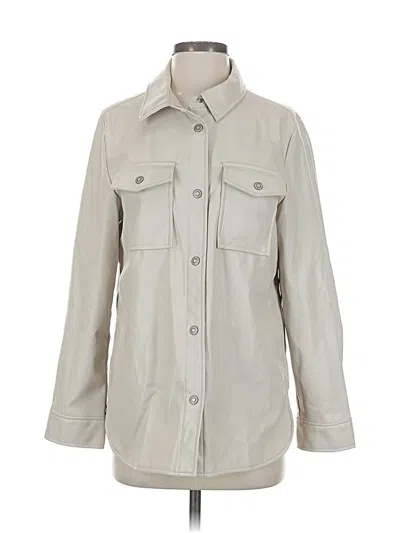 Pre-owned Kensie Trenchcoat In Gray