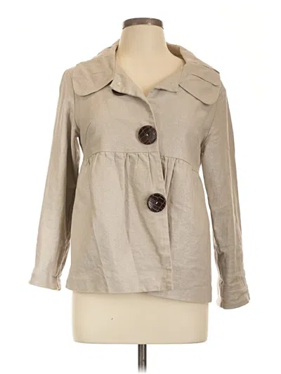 Pre-owned Kensie Trenchcoat In Tan
