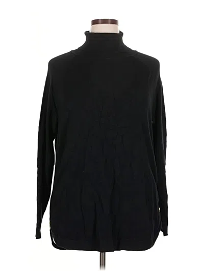 Pre-owned Kensie Turtleneck Sweater In Black