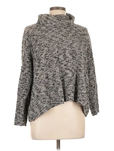 Pre-owned Kensie Turtleneck Sweater In Gray