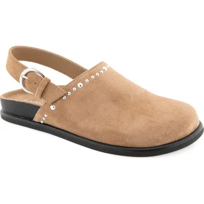 Kensie Vicky Slingback Clog In Brown
