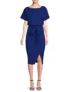 Kensie Women's Dolman Sleeve Knee-length Dress In Cobalt