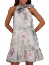 Kensie Women's Floral Organza A-line Minidress