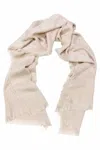 Kensie Women's Fringe Scarf In Pink In Pink
