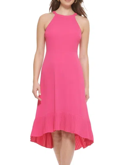 Kensie Women's Sleeveless High Low Dress In Pink