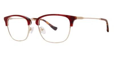 Kensie Worthy Rossi Occhiali Da Vista Rossi Per Uomo (solo Montatura) In Black