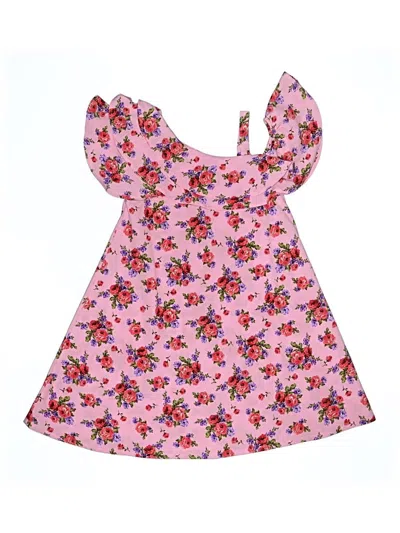 Pre-owned Kensiegirl Kids' Dress In Pink