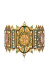Kentshire Antique Gothic Revival Multi-stone Bracelet In Gold