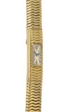Kentshire Cartier Vintage 18k Yellow Gold Watch Bracelet In Gold