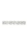 Kentshire Mid-century Platinum Diamond Bracelet In White